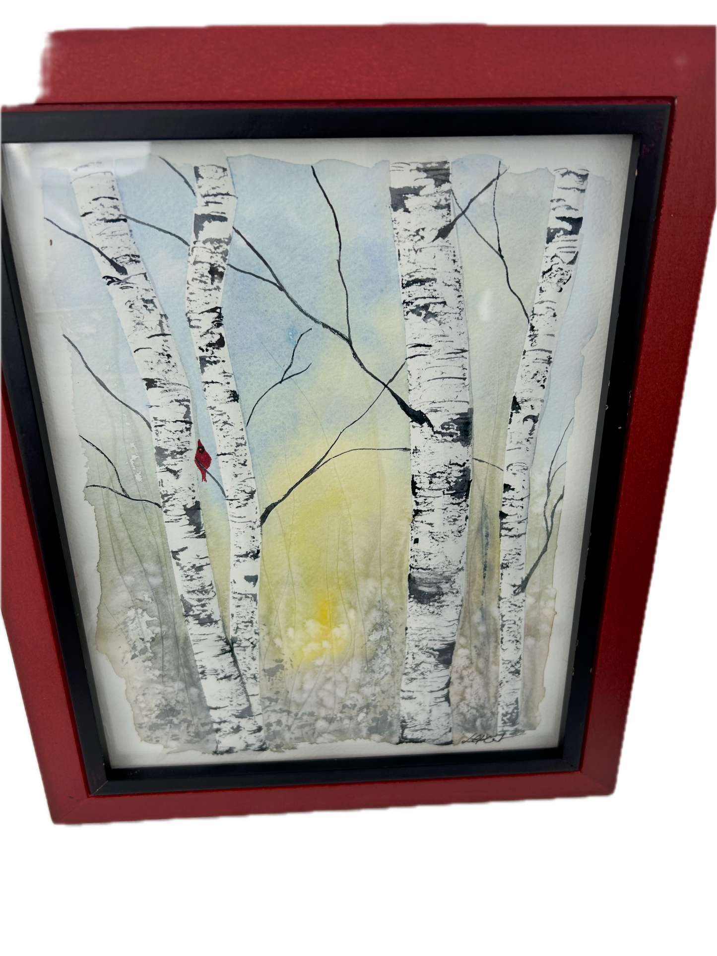 Birch Trees - 8x10 Original Painting