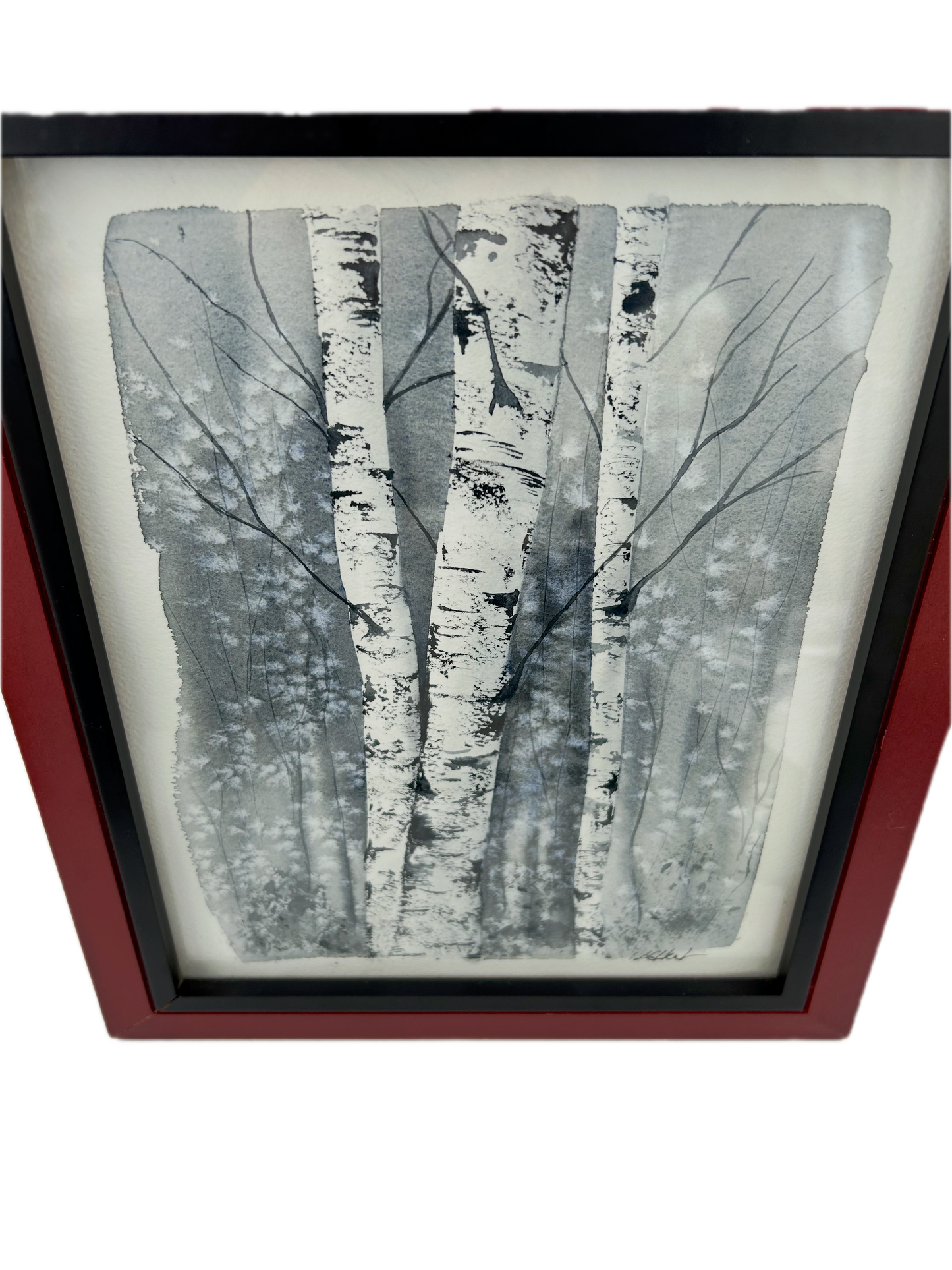 Birch Trees - 8x10 Original Painting
