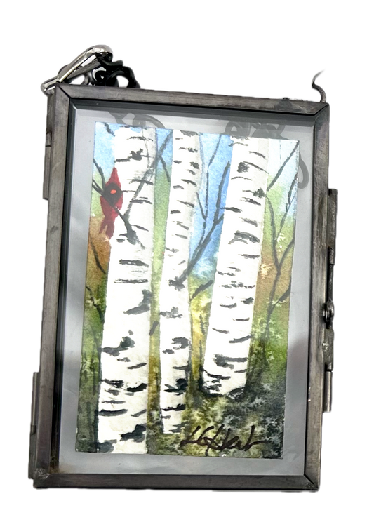Birch Trees - Hanging 2x3 Original